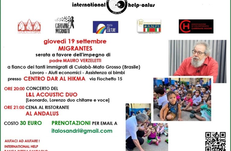 Migrantes, iniziativa International Help